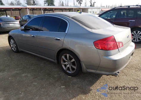2006 Infiniti G35 из США, поврежденный, VIN JNKCV51E96M503838